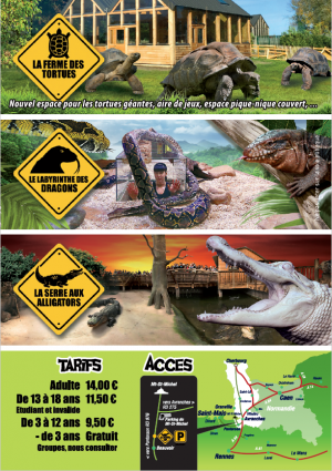 Carte Visites Passion Alligator Bay dans la Manche