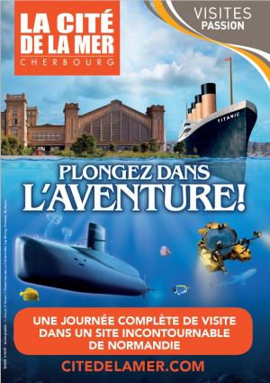 Carte Visites Passion la cité de la mer à Cherbourg