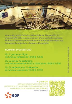 Carte Visites Passion centrale de Flamanville à Rouen
