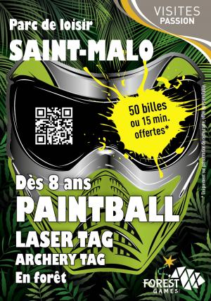 Carte Visites Passion Forest Games à Saint-Malo