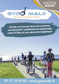 Carte Visites Passion gyropode à Saint-Malo avec gyromalo