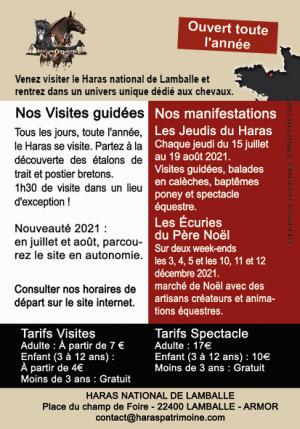 Carte Visites Passion Haras national de Lamballe dans le 22