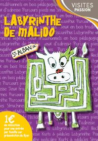 Carte Visites Passion du Labyrinthe de Malido