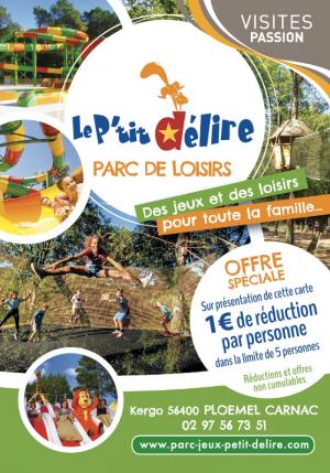 Carte Visites Passion parc de loisirs le Ptit Délire