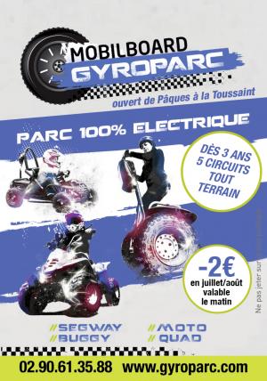 Carte Visites Passion mobillboard gyroparc à Carnac