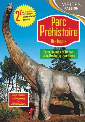 Carte Visites Passion le parc de préhistoire et dinosaures en Bretagne