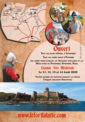 Visiter le château de fort la latte